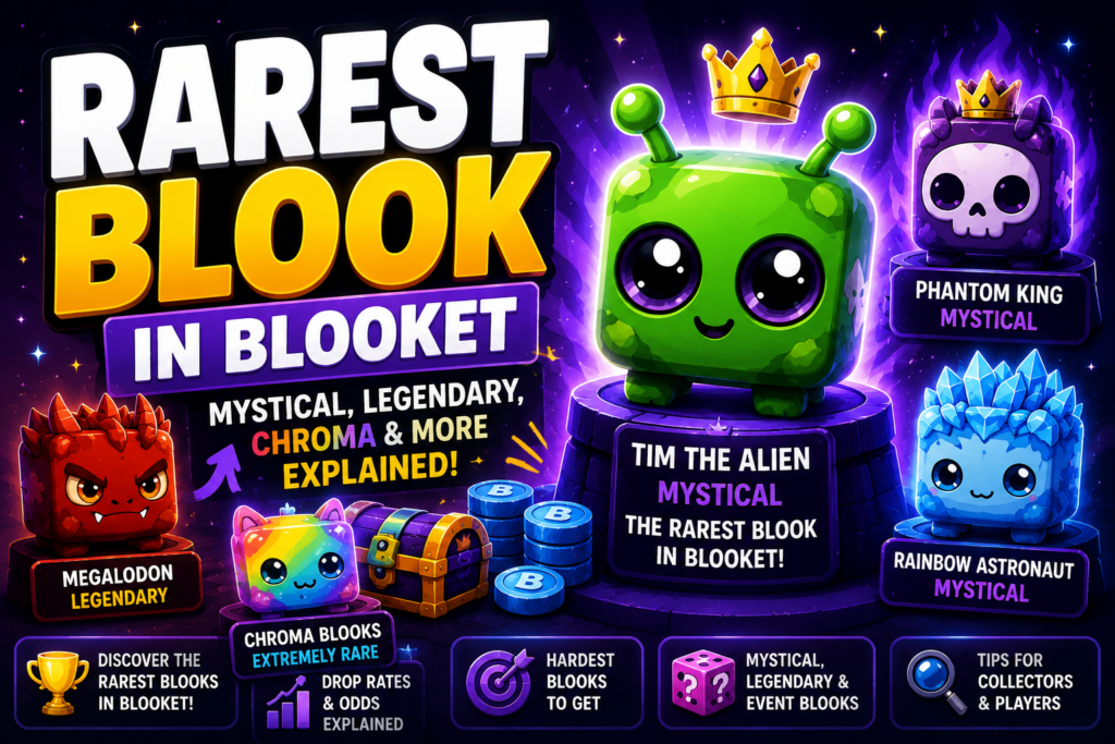rarest blook in blooket